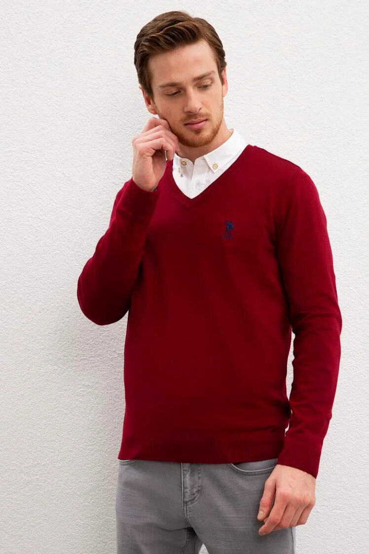 پلیور مردانه یقه هفت ترک