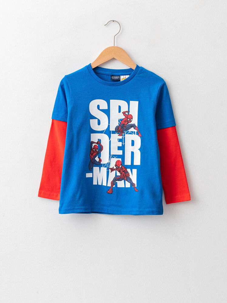 تیشرت آستین بلند پسرانه اسپایدرمن