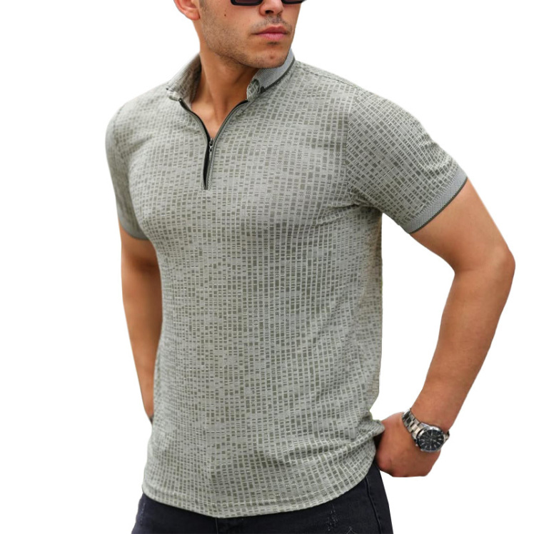 پولوشرت آستین کوتاه مردانه جینی من مدل 0091