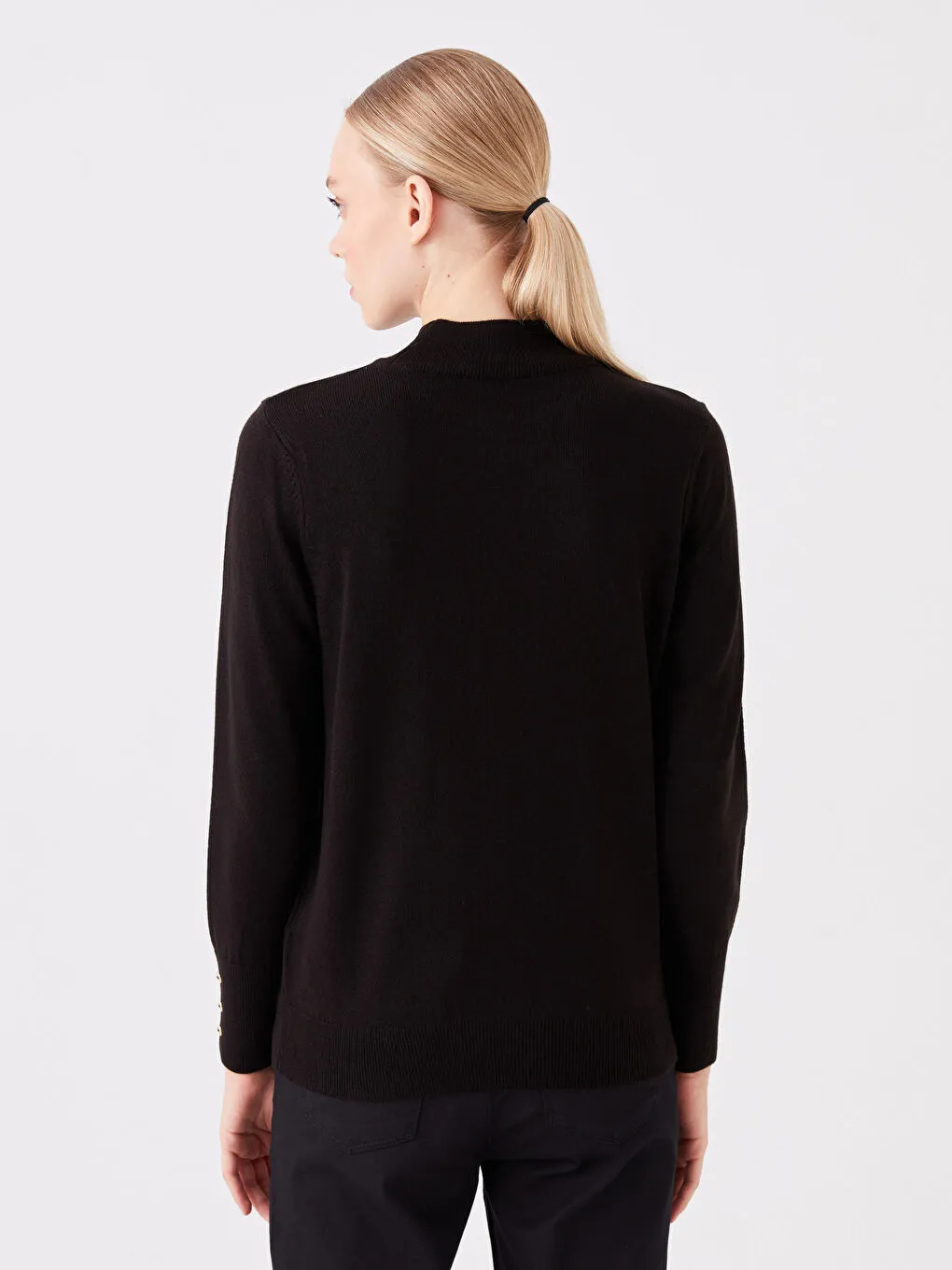 پلیور یقه اسکی زنانه ال سی وایکیکی مدل W27358Z8