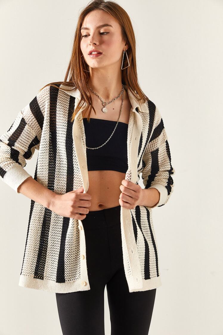 شومیز آستین بلند زنانه الا لوک مدل GML-19001128