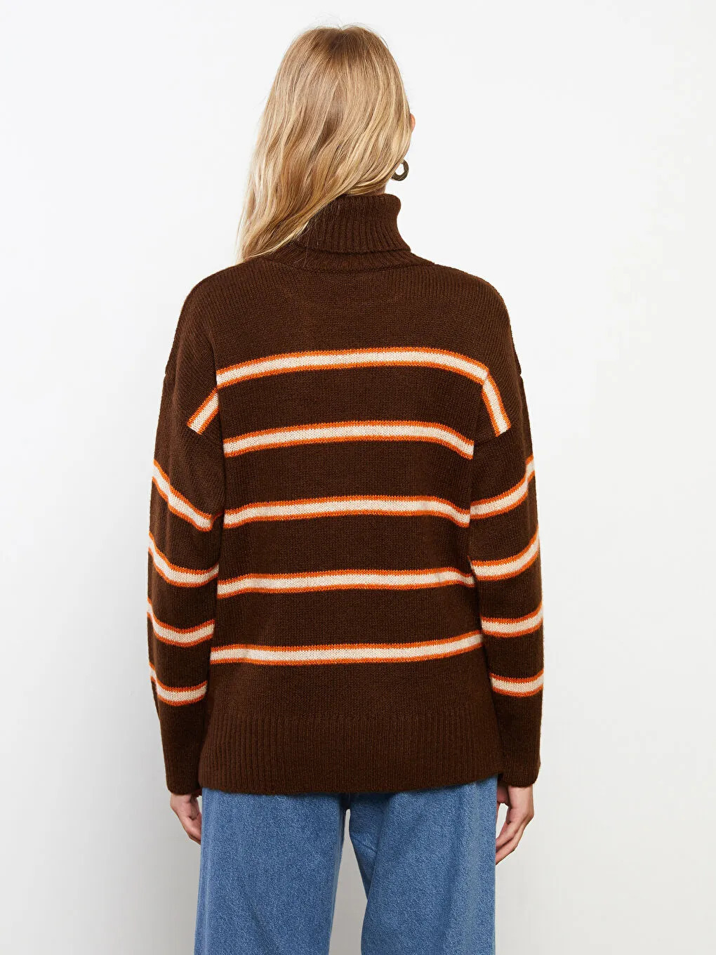  پلیور یقه اسکی زنانه ال سی وایکیکی مدل W27358Z8 