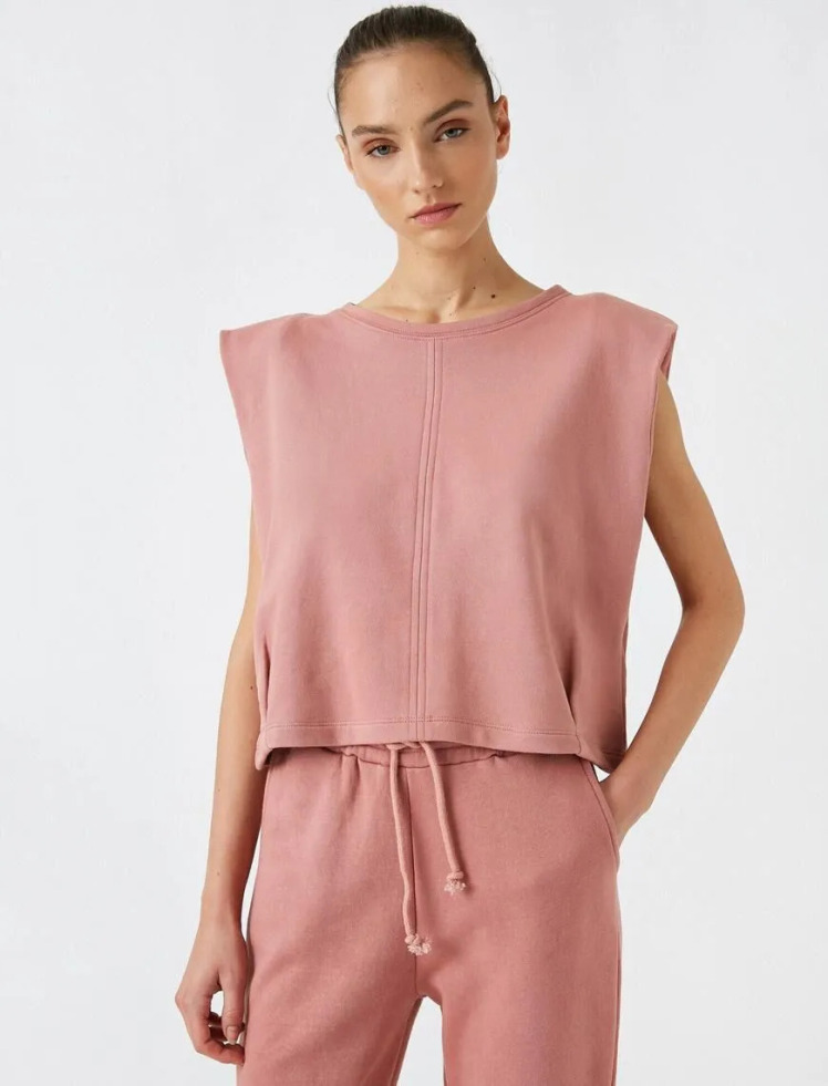 بلوز بدون آستین زنانه کوتون مدل 1KAK13499EK250