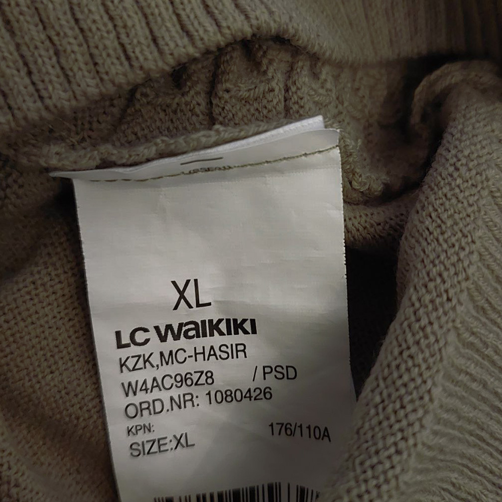  پلیور یقه اسکی مردانه ال سی وایکیکی مدل W40188Z8 