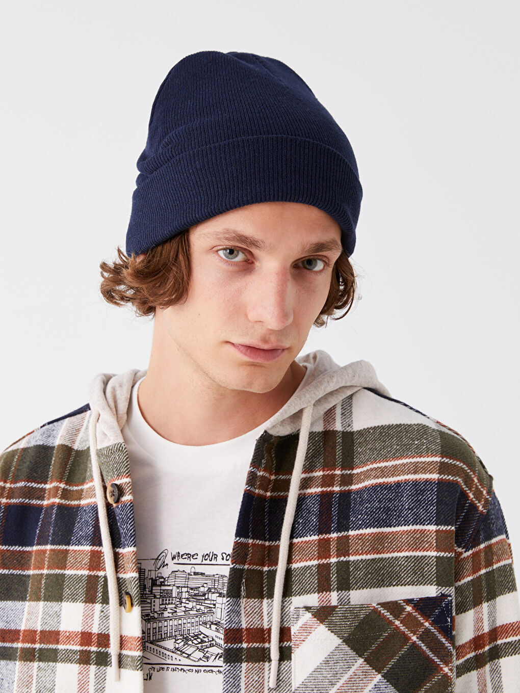 کلاه بافتنی مردانه ال سی وایکیکی مدل W3G128Z8