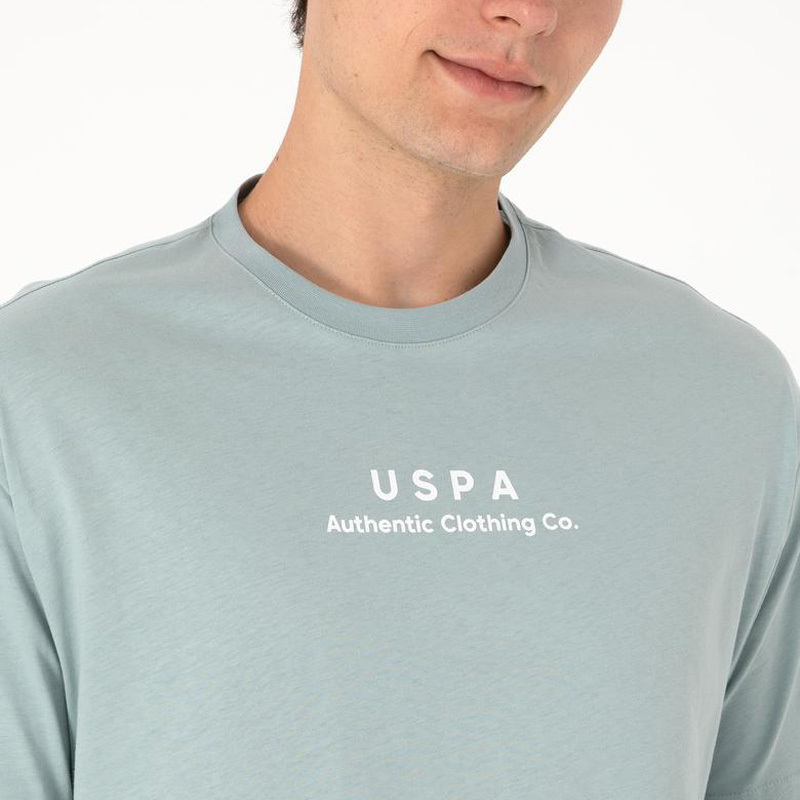 تی شرت یو اس پولو مردانه اصل رنگ آبی Us Polo