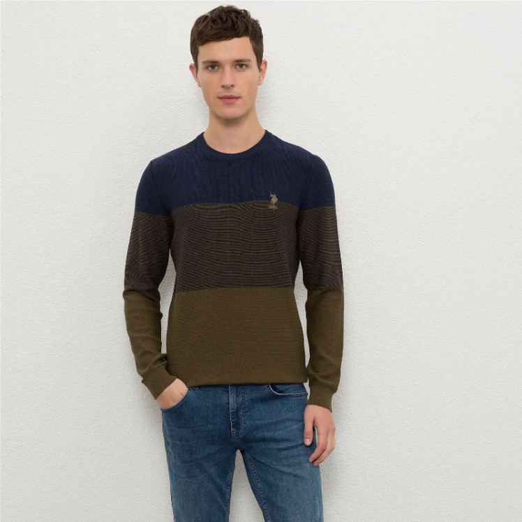 پلیور مردانه یو اس پولو مدل 50223894-046