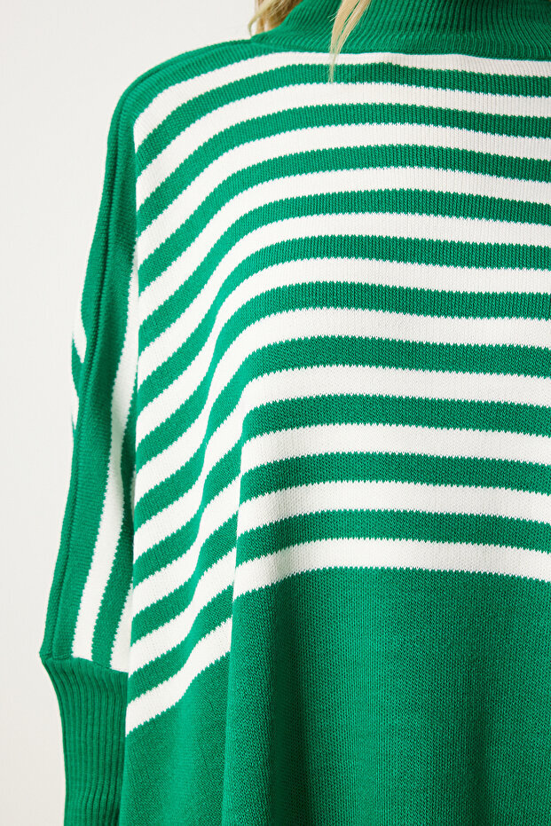  پانچو بافت اورسایز هپینس ایستانبول مدل DD01336 