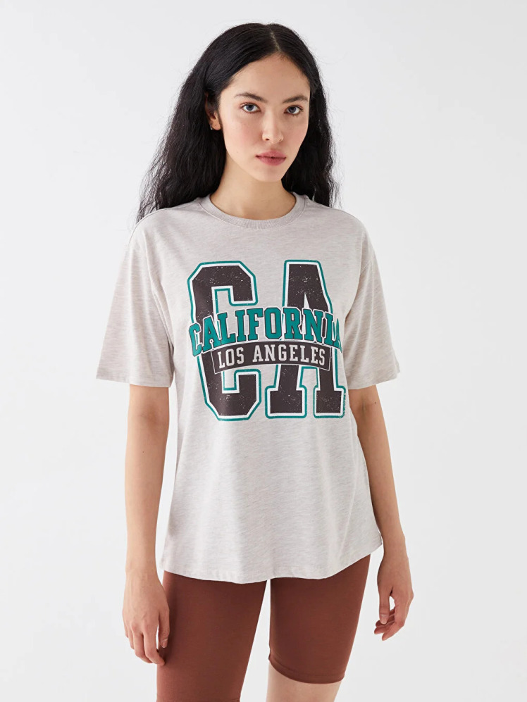 تی شرت آستین کوتاه زنانه ال سی وایکیکی مدل S3GO22Z8