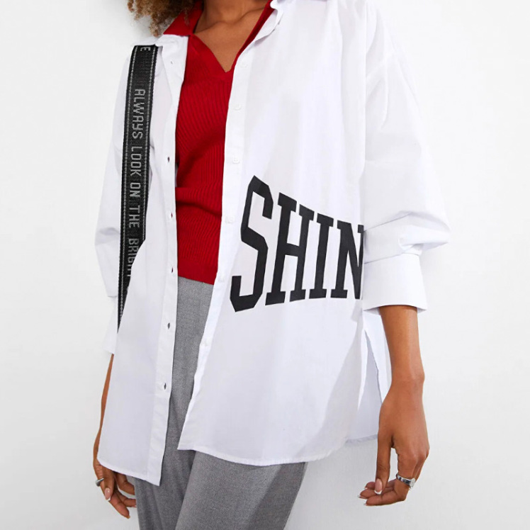 شومیز مانتویی ال سی وایکیکی مدل S29994Z8