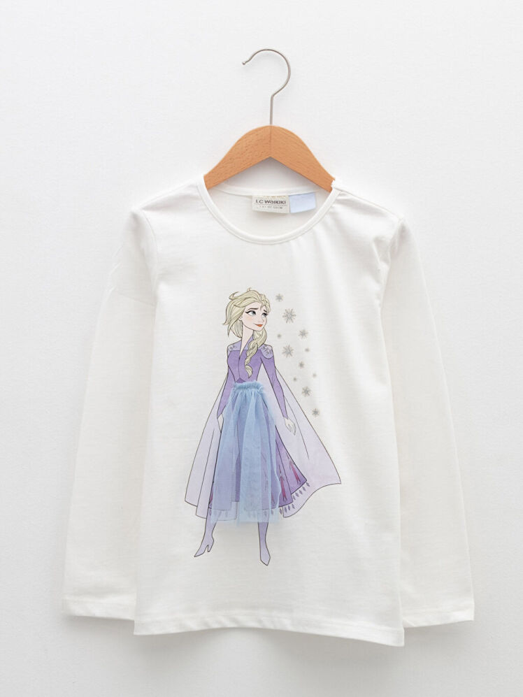 تیشرت آستین بلند طرح السا