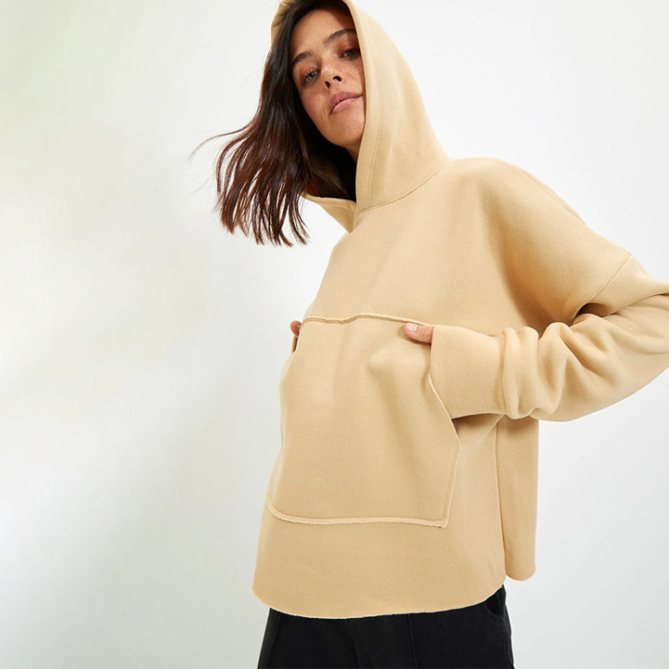 هودی زنانه ترندیول مدل TWOAW22SW0885