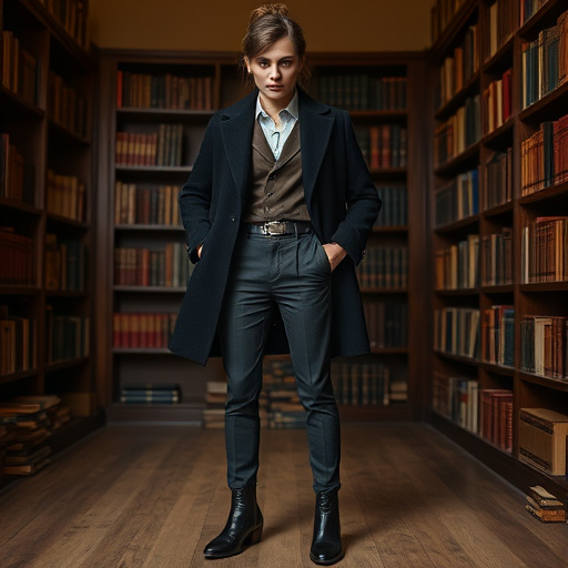 استایل دارک آکادمیا در سبک پوشش و اکسسوریز