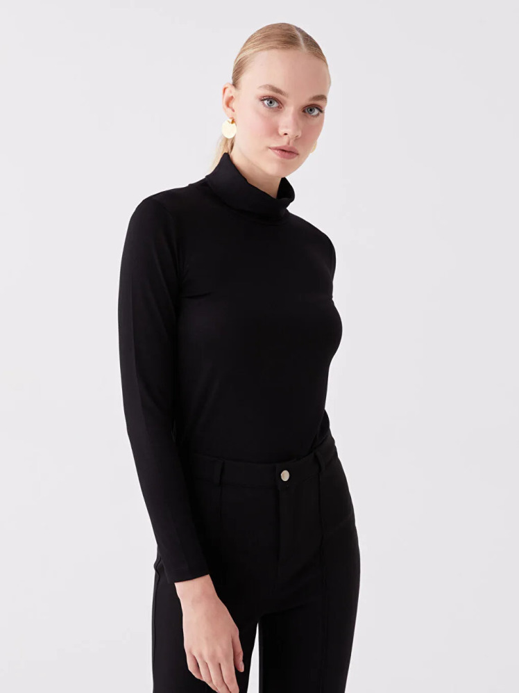 بلوز آستین بلند زنانه ال سی وایکیکی مدل W3J304Z8