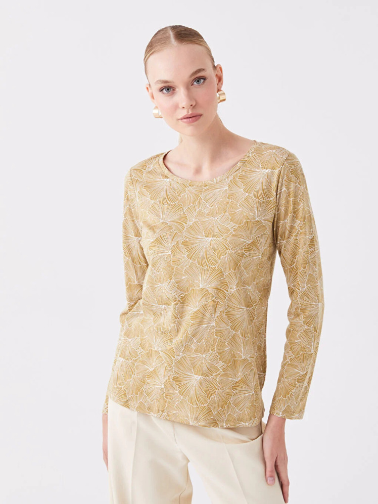 تی شرت آستین کوتاه زنانه ال سی وایکیکی مدل S2BI19Z8