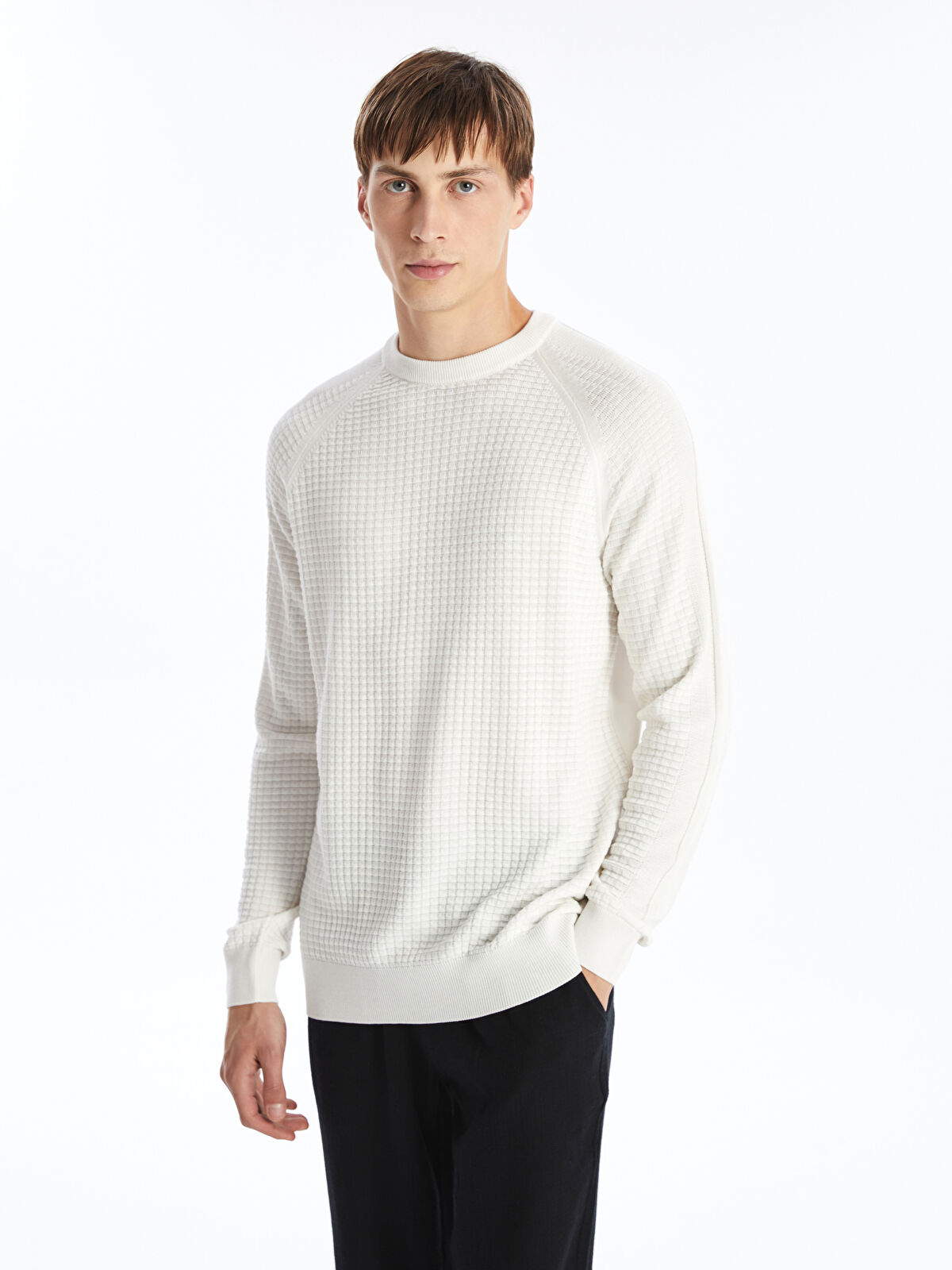  پلیور مردانه ال سی وایکیکی مدل W40736Z8 