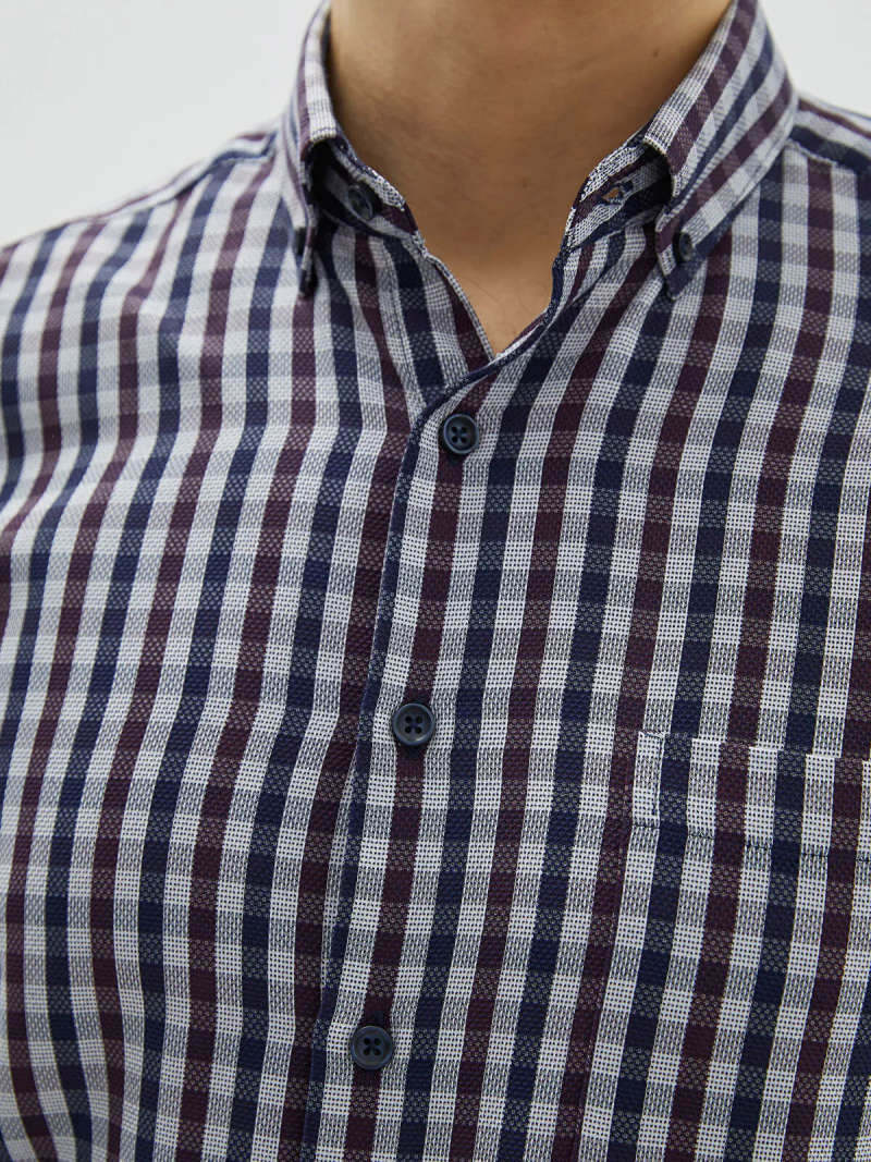  پیراهن آستین بلند مردانه ال سی وایکیکی ترکیه 