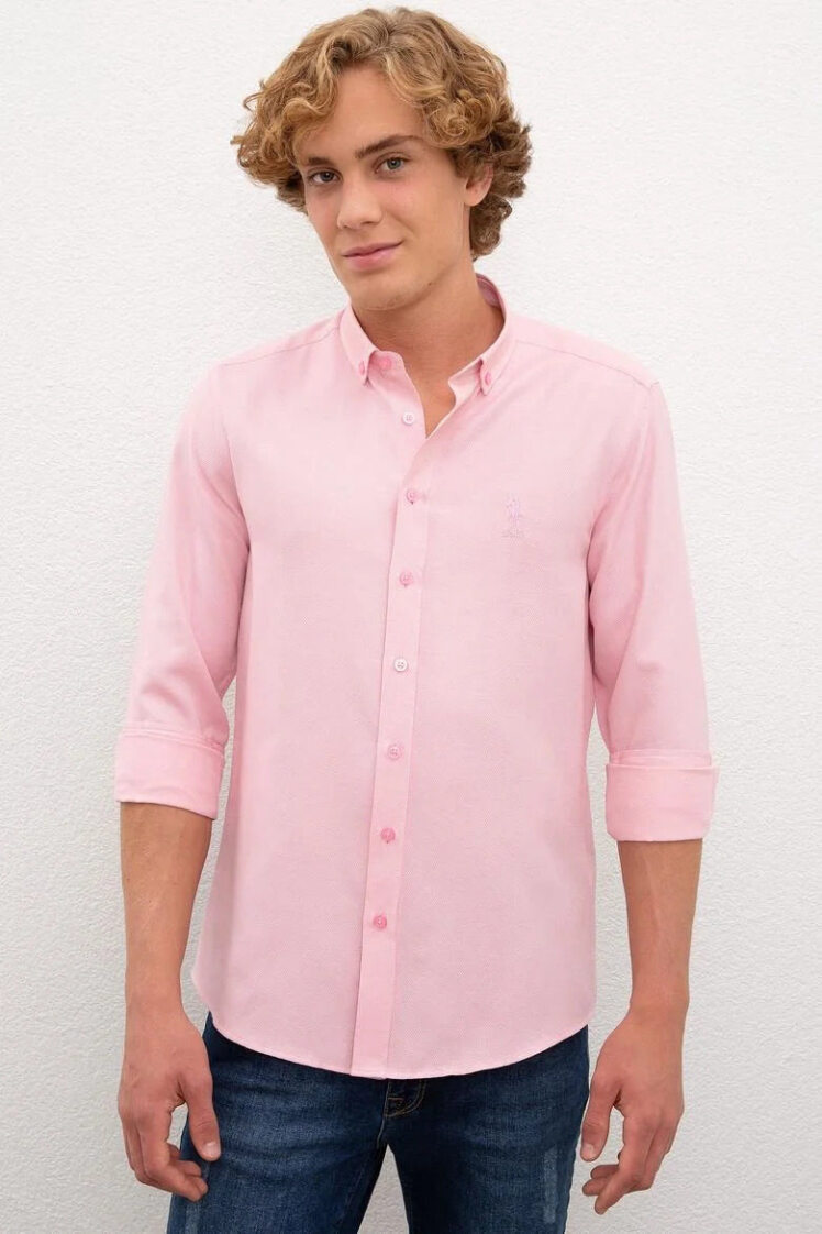 پیراهن مردانه صورتی