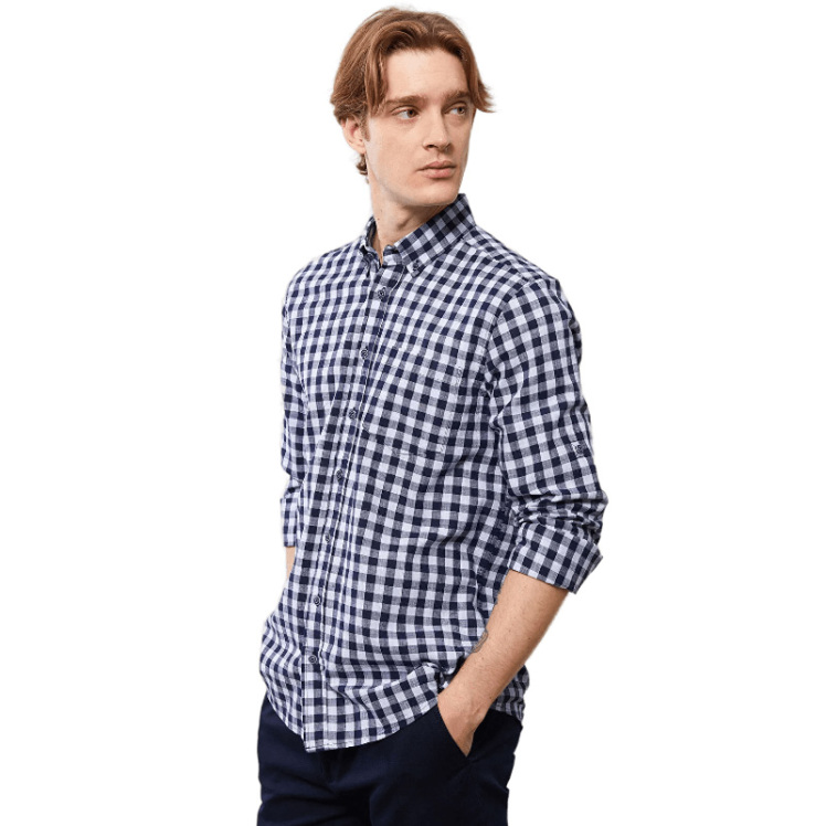 پیراهن آستین بلند مردانه ال سی وایکیکی مدل S20681Z8 