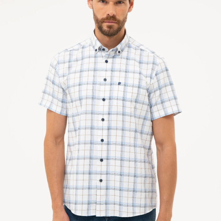 پیراهن آستین کوتاه مردانه پیر کاردین 