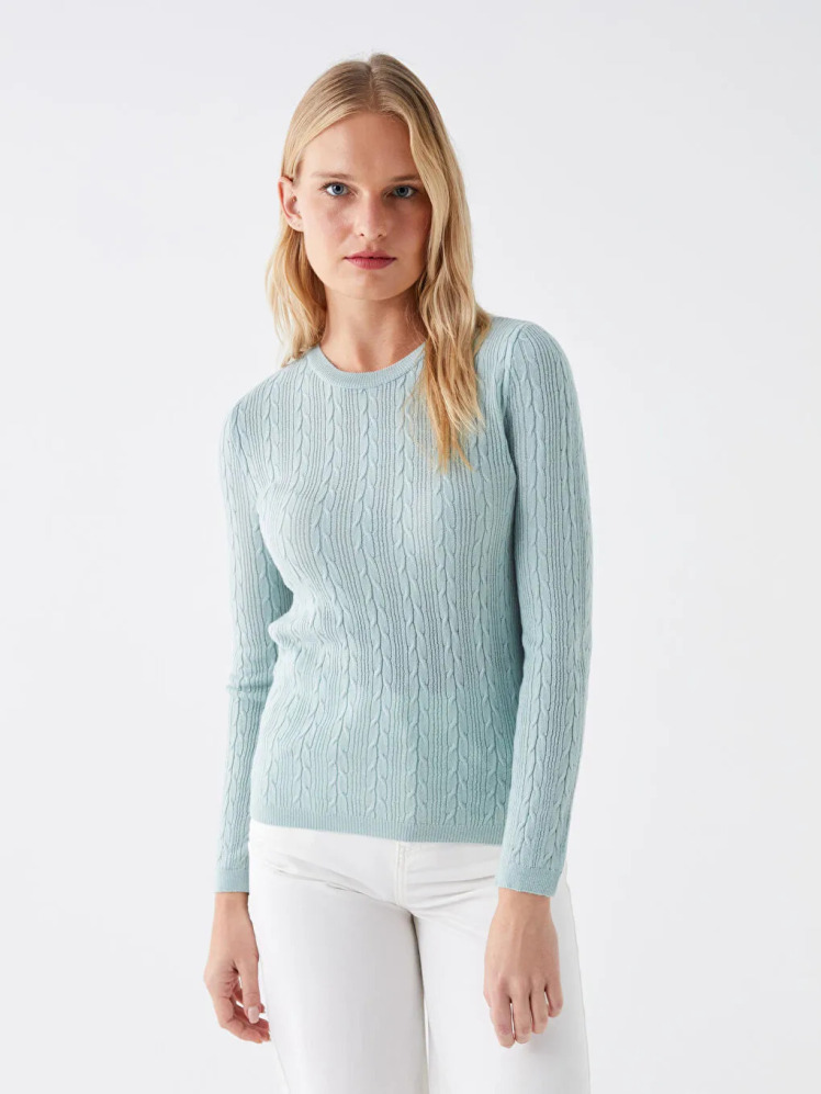 پلیور زنانه ال سی وایکیکی مدل W32744Z8