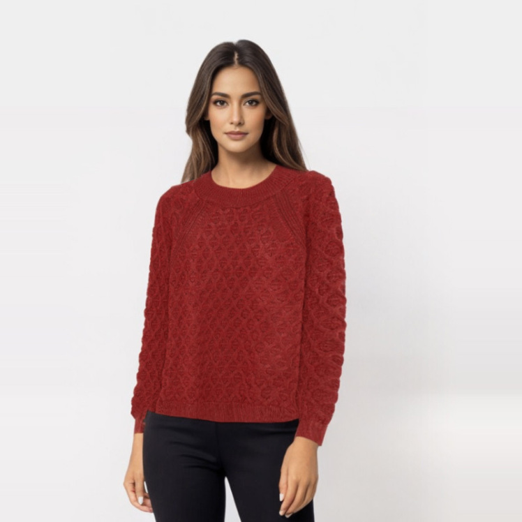 پلیور زنانه ال سی وایکیکی مدل W20198Z8