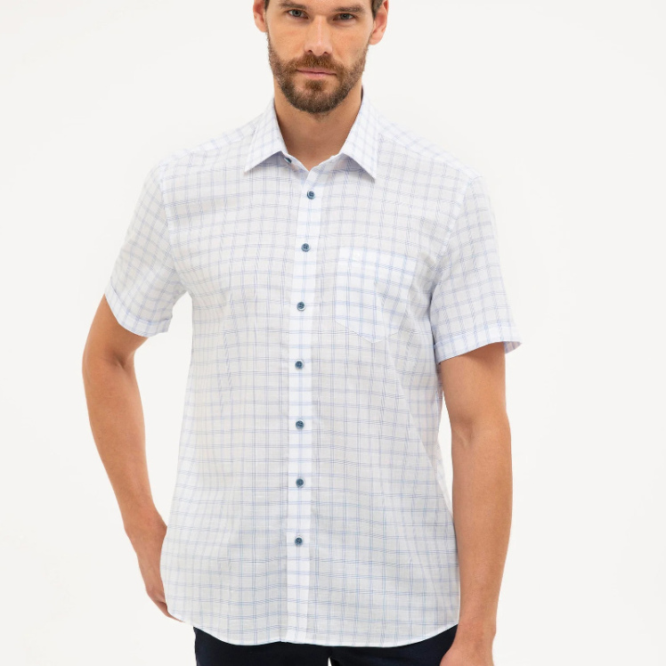 پیراهن آستین کوتاه مردانه پیر کاردین