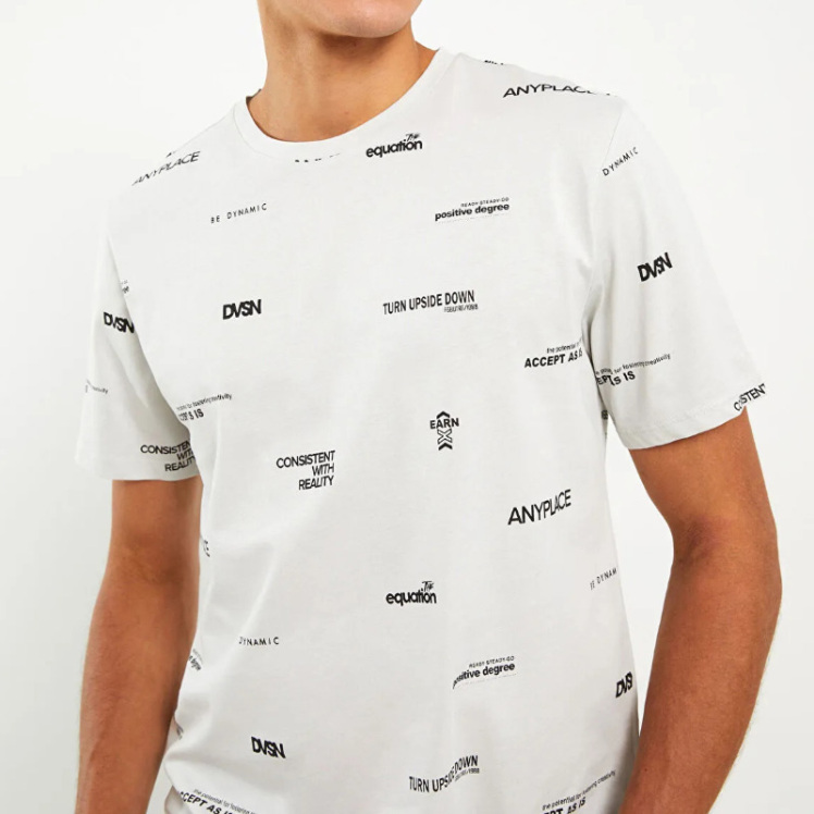 تیشرت آستین کوتاه مردانه ال سی وایکیکی مدل S3DQ96Z8