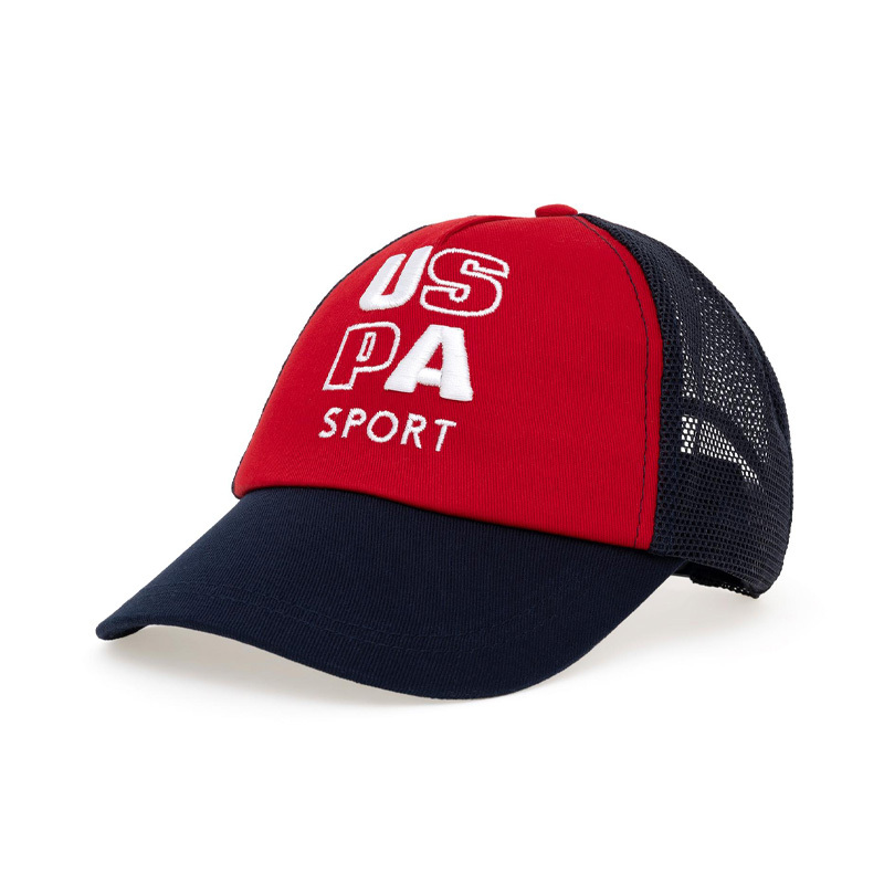 خرید کلاه یو اس پولو – کلاه کپ بیسبالی us polo اصل قرمز مدل 50265801