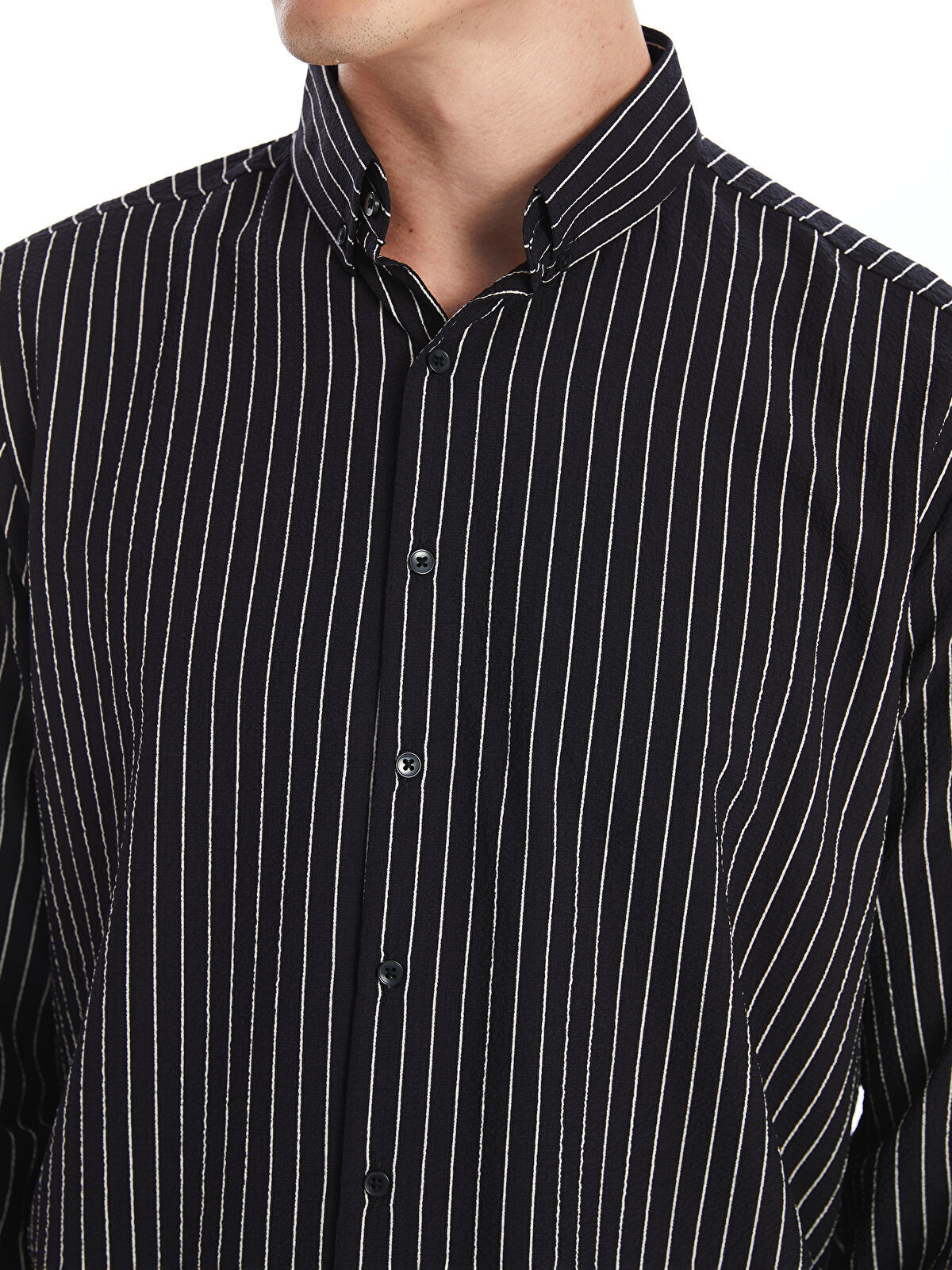  پیراهن آستین بلند مردانه ال سی وایکیکی مدل W45171Z8 