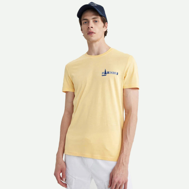 تی شرت آستین کوتاه مردانه دفکتو مدل Z5465AZYL170