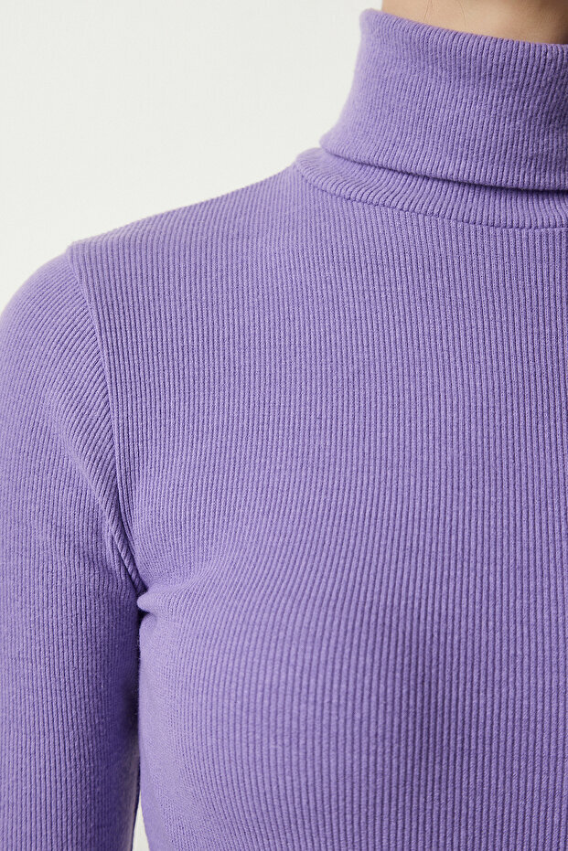  پلیور یقه اسکی زنانه هپی نس ایستانبول مدل HJ00008 